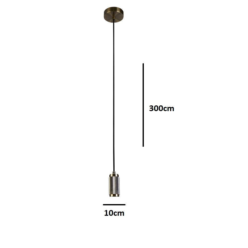 Antique Brass Pendant Light