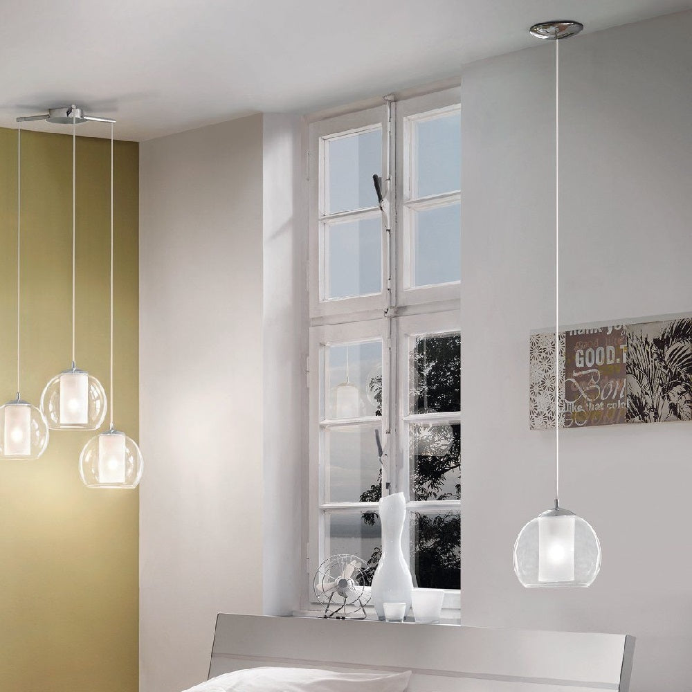 Polished Chrome Living Room Pendant Light