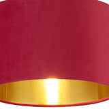 Vivid Pink Velvet Table Light Lampshade