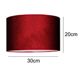 Shiny Red Lampshade