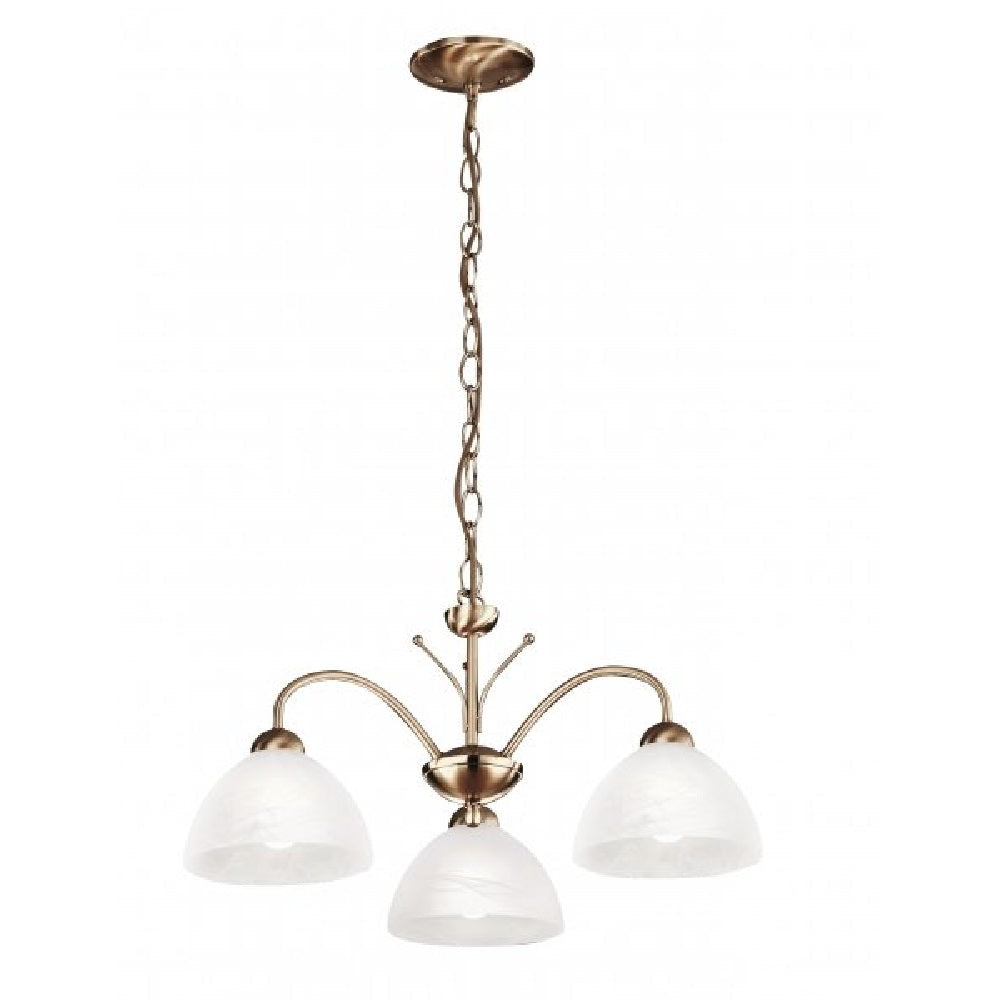 Antique Brass Bistro Indoor Pendant Ceiling Light