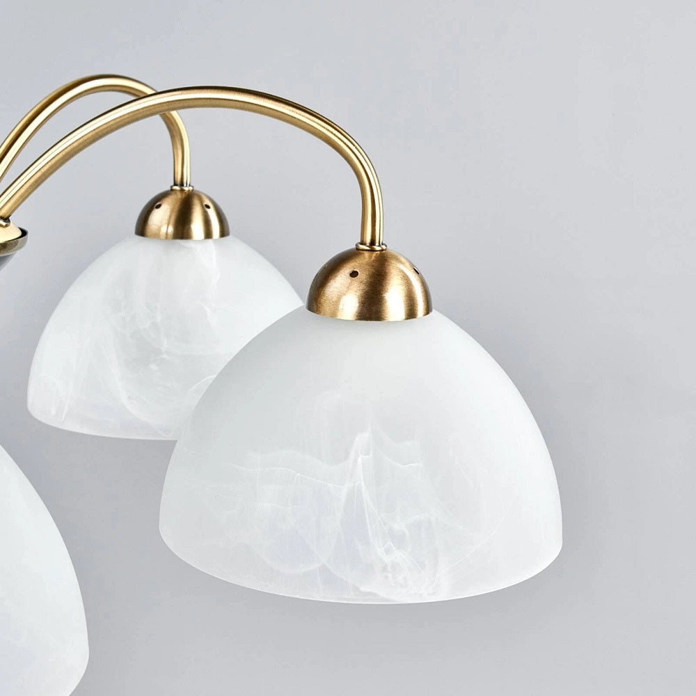 Antique Brass Bistro Indoor Pendant Ceiling Light