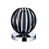Polished Chrome & Smoky Arms Table Lighting