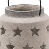 Vintage Ceramic Star Design Candle Holder