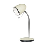 Cream Modern Retro Flexible Dome Head Table Desk Lamp 32cm