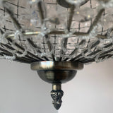 Antique Brass Retro Art Deco Pendant Ceiling Light