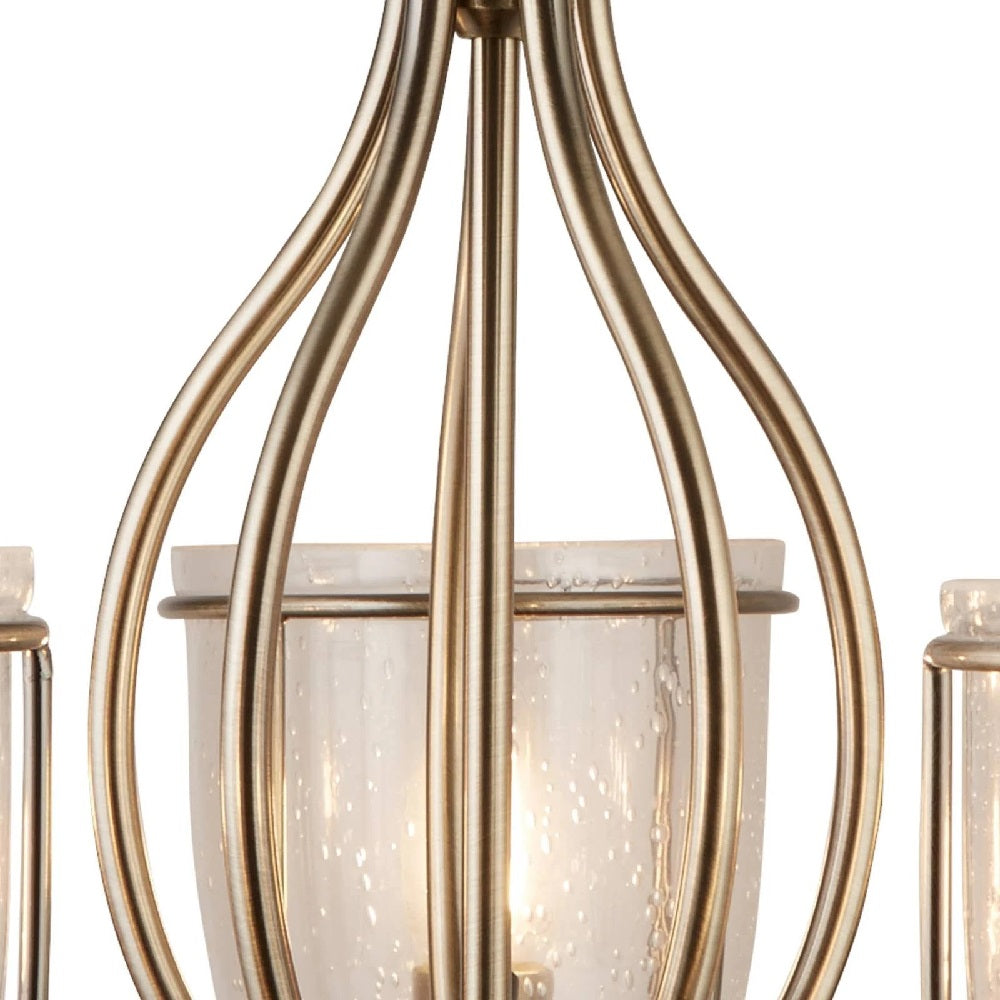 Aged Brass Bistro Indoor Pendant Ceiling Light