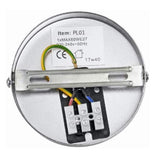 Black Chrome Vintage Retro Twisted Ceiling Cable