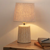 Cottage Leaf Charm Designed Ceramic Desk Light