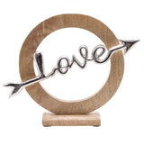 Love Wording Framed in Wood