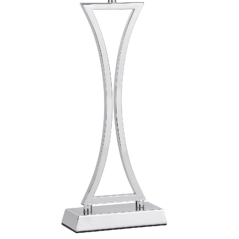 Polished Chrome Modern Table Lamp Light