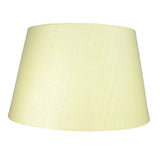 PMCD14CRM Cream 14" Rolled Edge Vintage Drum Cotton Fabric Lampshade