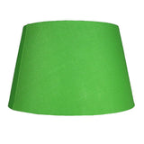 PMCD12OLI Olive Green 12" Rolled Edge Vintage Drum Cotton Fabric Lampshade