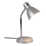 Silver Student & Study Desk Lamp