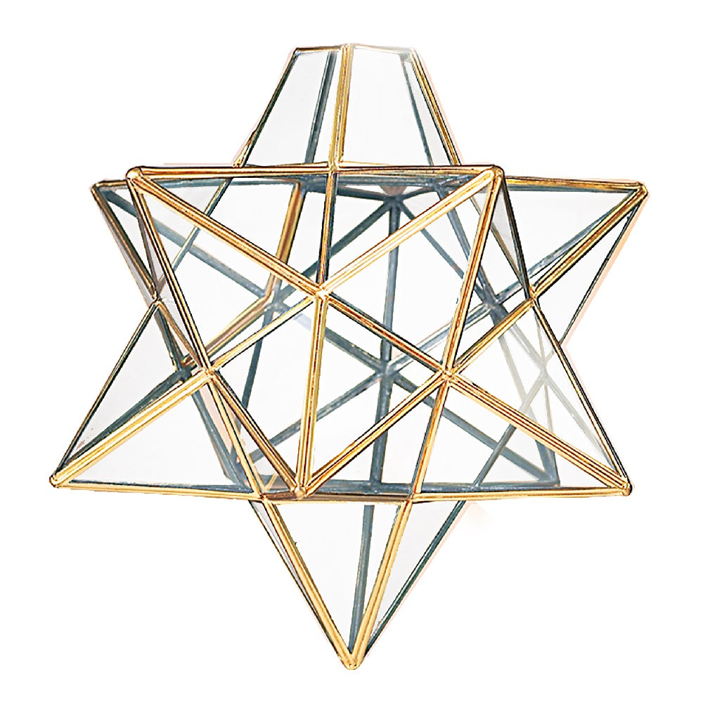 Britalia 660001 | Antique Brass & Glass Panel Shade | BRT660001