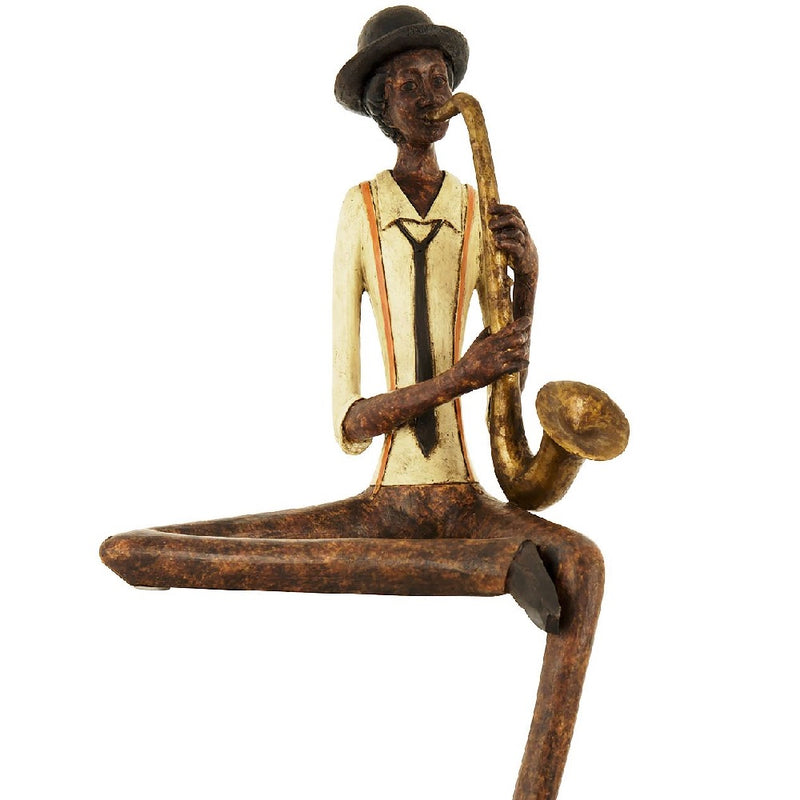 Jazz Saxophone player figurine