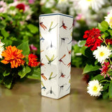 Dragonfly Ceramic Vase