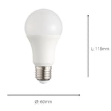 Frosted Dimmable GLS Lamp