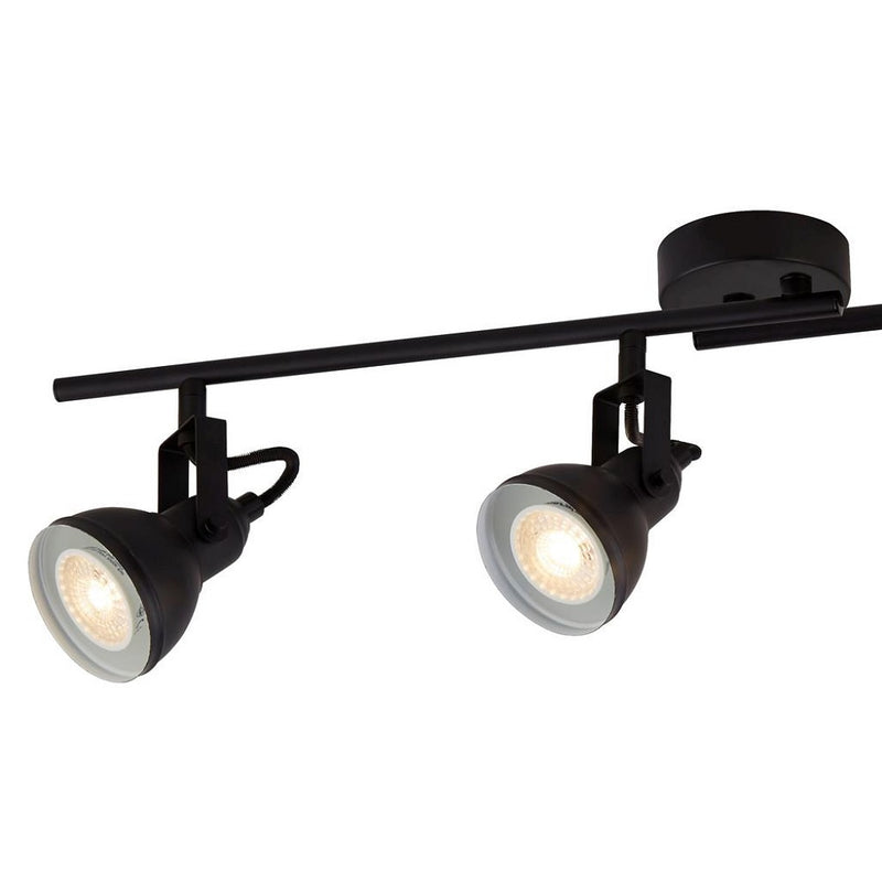 Black 4 lamp Spot Light