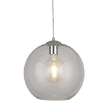 Large Clear Glass Pendant Ceiling Light