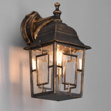 Antique Brass Outdoor Wall Lantern
