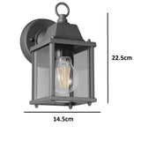 Anthracite Vintage Wall Light