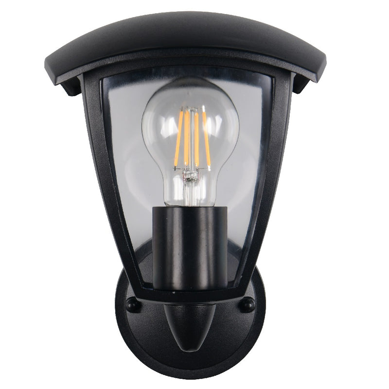 Black Outdoor Wall Lantern