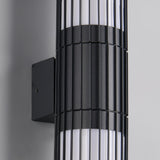 Mat Black Up and Down Wall Light
