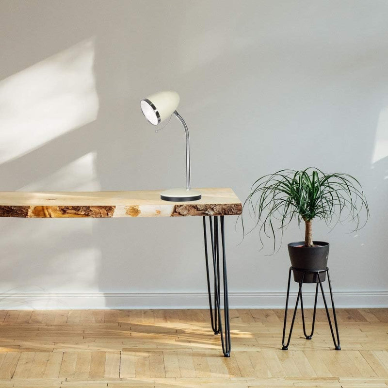 Cream Student Study Desk Lamp