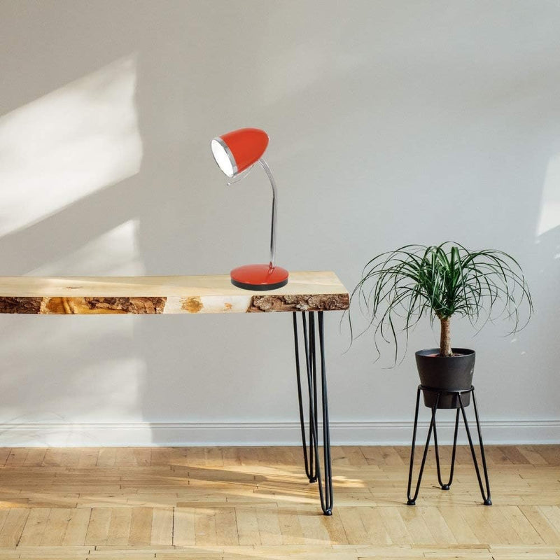 Orange Student Study Table Desk Lamp