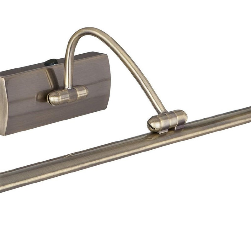 LED Antique Brass Modern Adjustable Head Picture Light 640mm