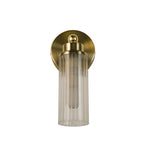 Antique Brass Bathroom Light