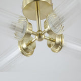 Gold 3 Lamp Bathroom Ceiling Light