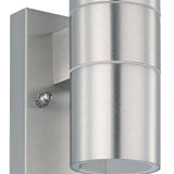 LED Stainless Steel Outdoor Cylinder Up & Down Wall Light with PIR