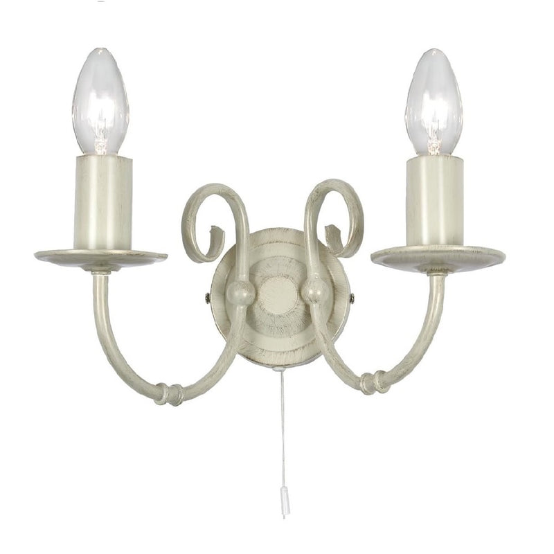 Cream Vintage twin Wall lIght