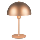 Matt Copper Dome Metal Modern Table Desk Lamp 30cm