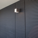 LED Anthracite Cube Multi Directional Wall Light