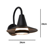 Swan Neck Outdoor Wall Light