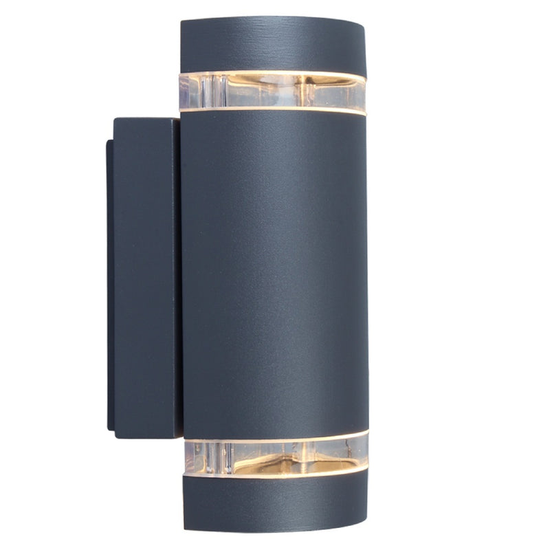 Anthracite Photocell Outdoor Wall Light