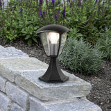 Black Garden Post Light