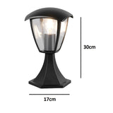 Black Patio  Post Light
