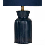 Navy Blue modern Ceramic Table lamp