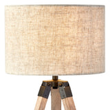 Natural Oatmeal Linen Drum Lampshade