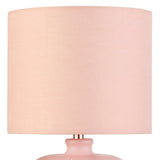 Pink Cotton Drum Lampshade