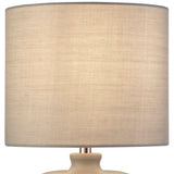 Grey Cotton Drum Lampshade