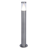 LED Stainless Steel Outdoor Modern Cylinder Post Light 750mm
