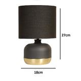 3 stage touch dimmable table lamp