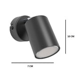 Single Matt Black Spot Light