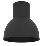 Black Vintage Dome Single Lamp Easy Fit Pendant 17cm