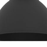 Black Metal Dome Easy Fit Pendant Shade